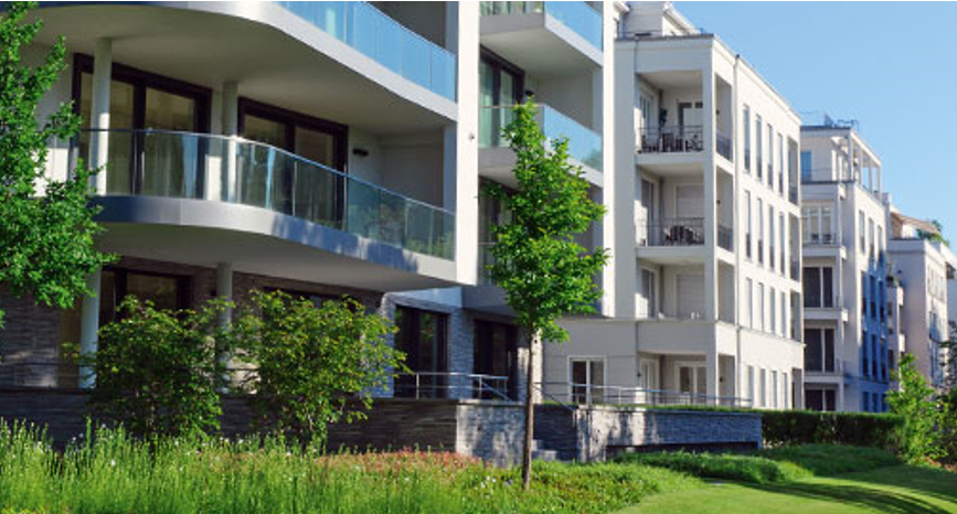 Neubauten von Mietsh&auml;usern